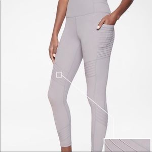 Athleta Stash Pocket Moto Tight, Powervita legging